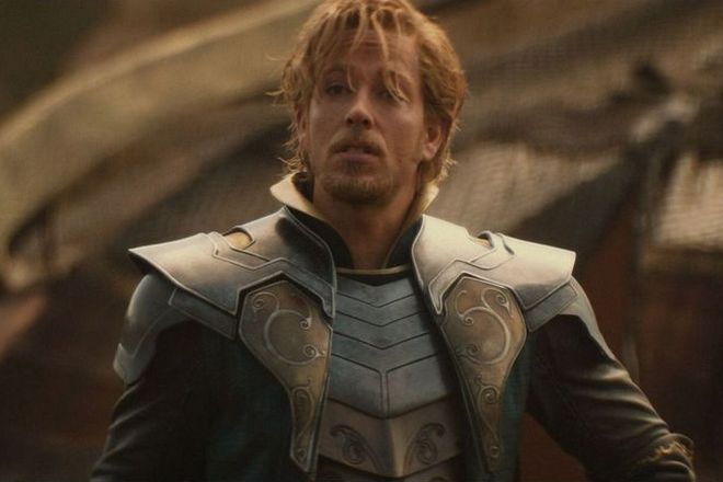Zachary Levi in the role of Fandral