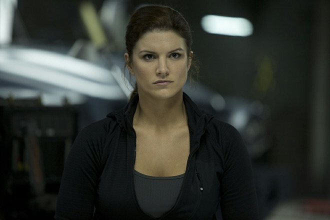 Gina Carano in the movie Fast & Furious 6
