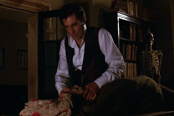 Timothy Dalton in the movie The Doctor and the Devils