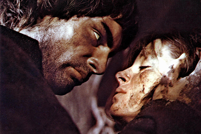 Timothy Dalton in Wuthering Heights film