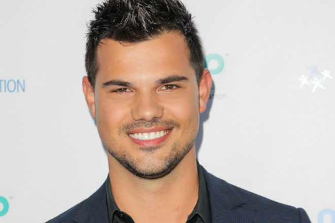 The actor and model Taylor Lautner 