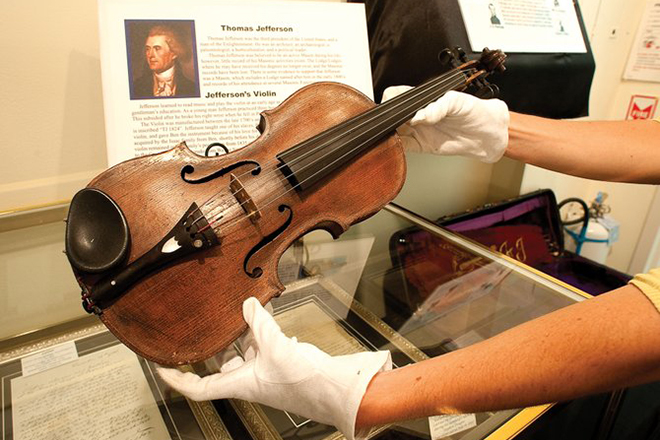 Thomas Jefferson's violin