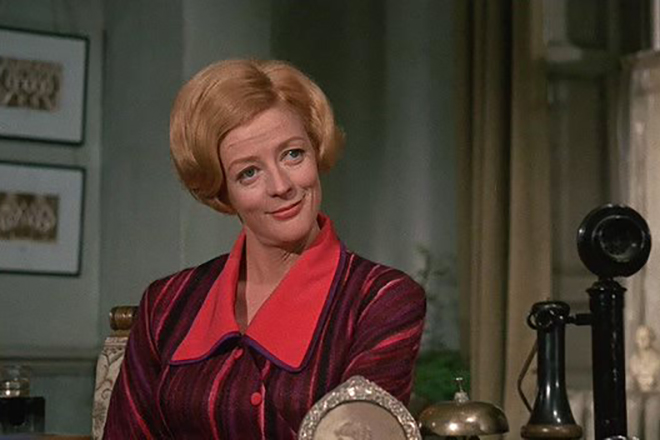 Maggie Smith in the movie The Prime of Miss Jean Brodie