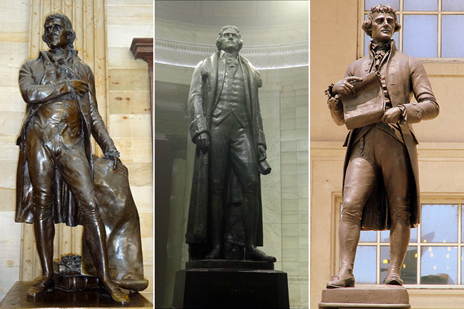 Statues of Thomas Jefferson