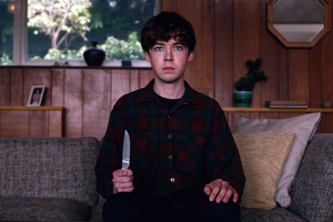 Alex Lawther in the series The End of the F***ing World
