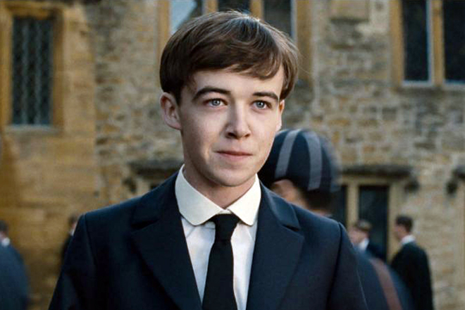 Alex Lawther in the movie The Imitation Game