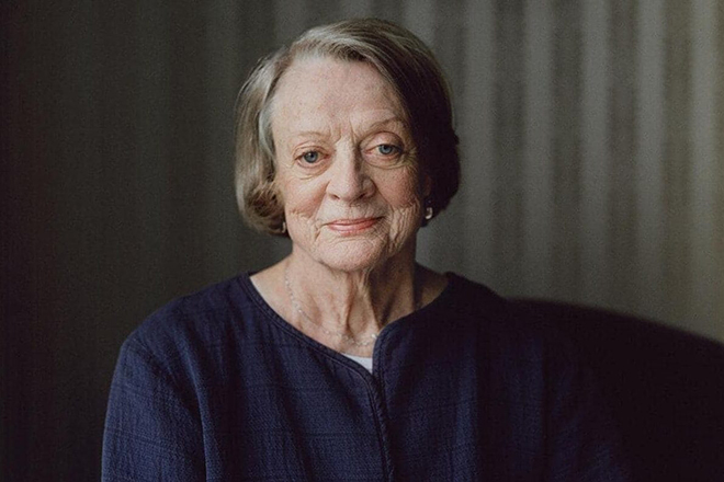 The actress Maggie Smith