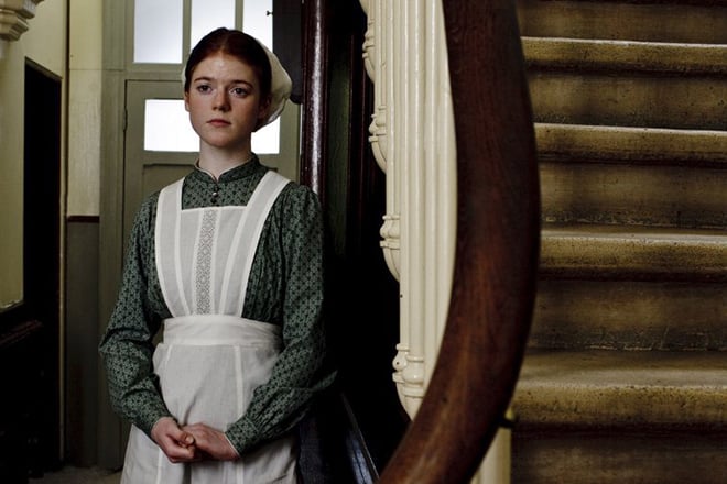 Rose Leslie in the series Downton Abbey