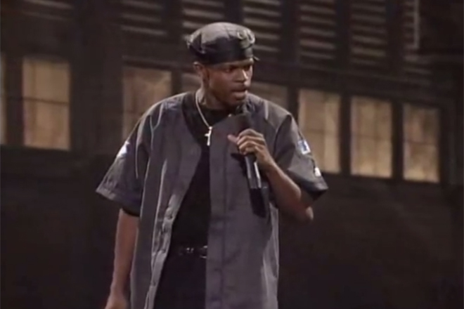 Stand-up comedian Chris Tucker