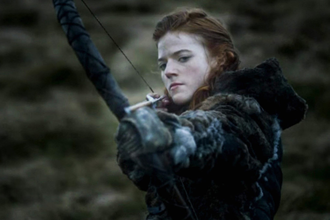 Rose Leslie in the series Game of Thrones