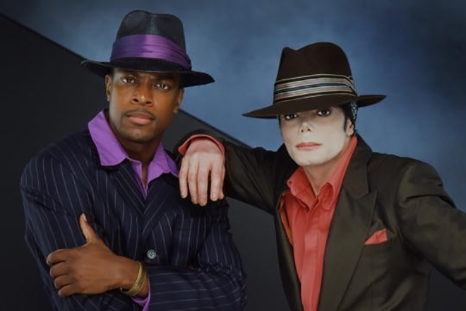 Chris Tucker and Michael Jackson