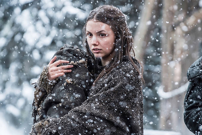 Hannah Murray in the series Game of Thrones
