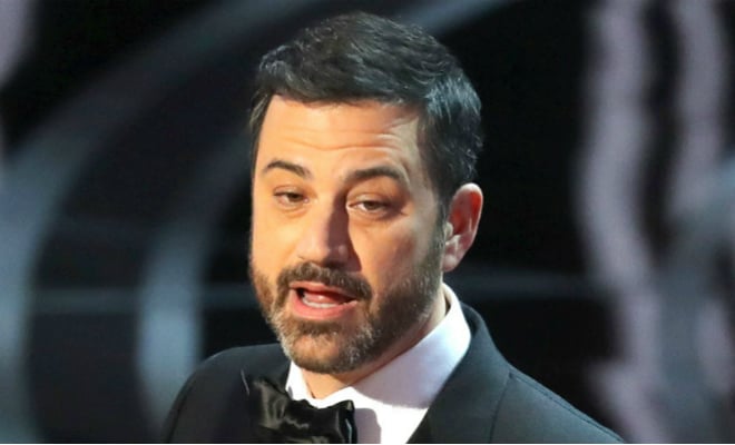 Actor and TV presenter Jimmy Kimmel
