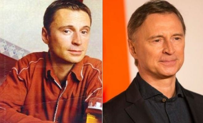 Robert Carlyle in his youth and now