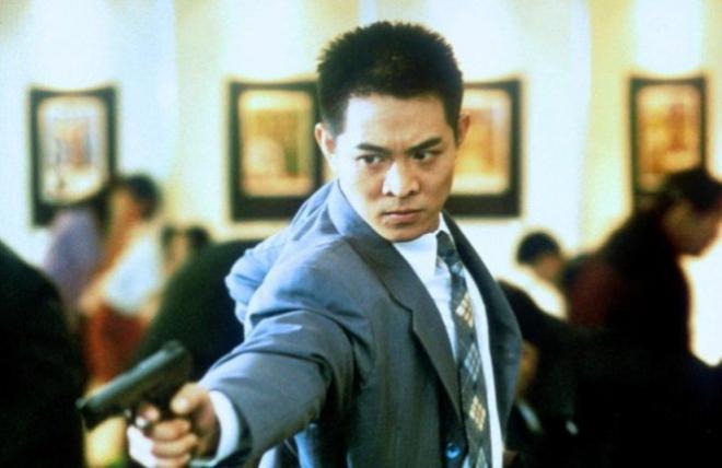 Jet Li in the movie The Bodyguard from Beijing