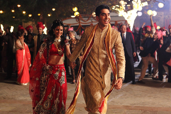 Dev Patel as Sonny Kapoor in the movie The Best Exotic Marigold Hotel