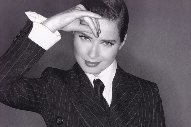 Isabella Rossellini in the costume of Dolce & Gabbana