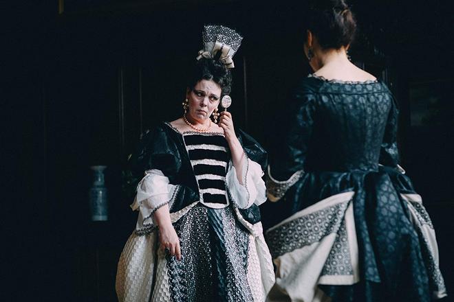 Olivia Colman in the movie The Favourite