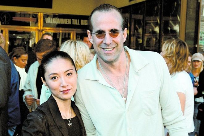 Peter Stormare and his wife, Toshimi