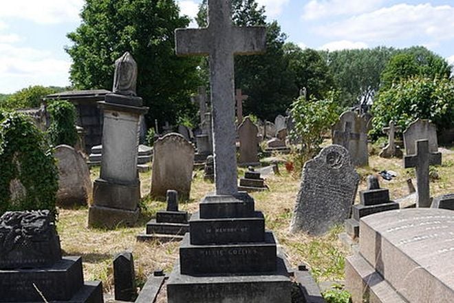 Wilkie Collins’s grave
