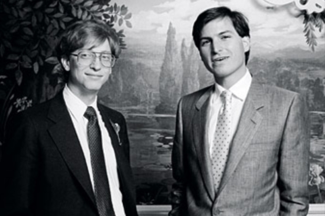 Bill Gates and Steve Jobs | Hitek