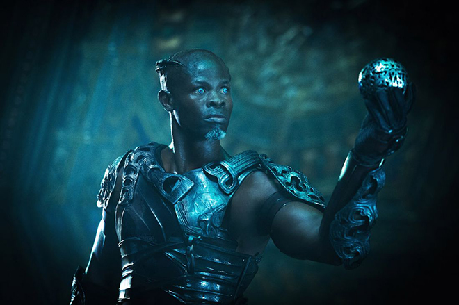 Djimon Hounsou in the film Guardians of the Galaxy