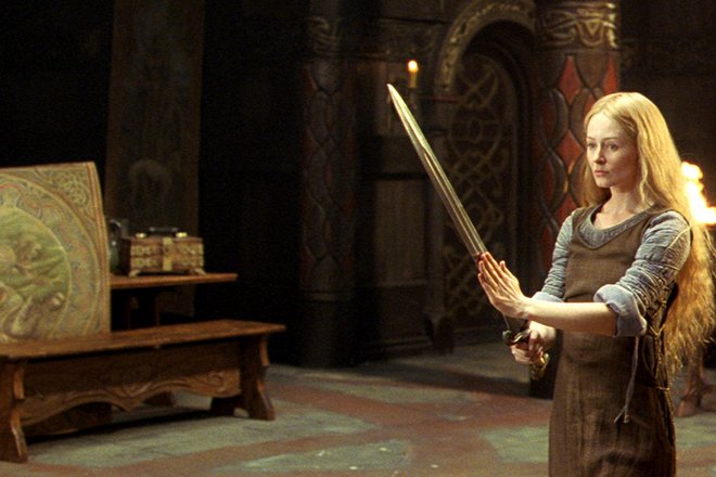 Miranda Otto in the movie The Lord of the Rings: The Two Towers