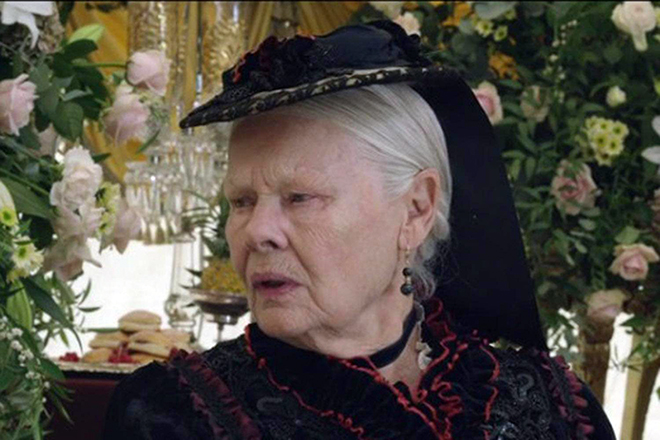 Judi Dench as Queen Victoria