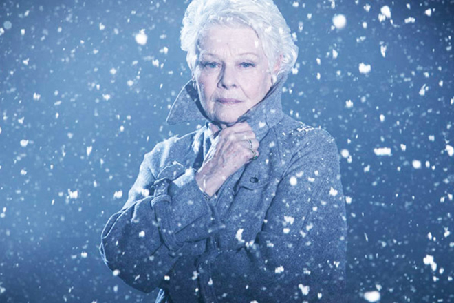 Judi Dench in the movie The Winter's Tale