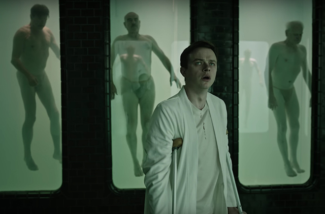 Dane DeHaan in the movie A Cure for Wellness