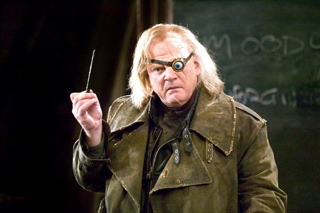 Brendan Gleeson in the movie Harry Potter and the Goblet of Fire