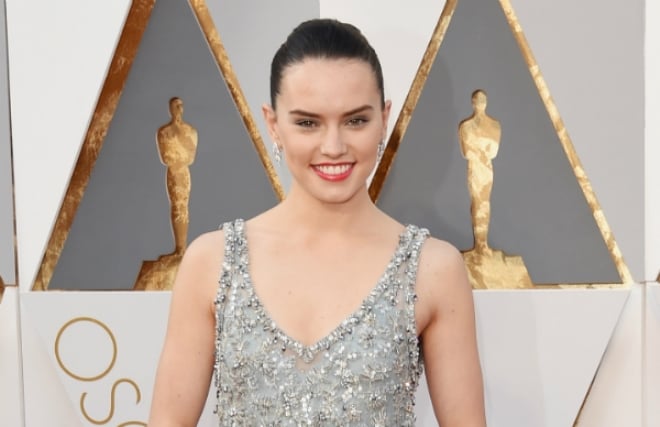 The actress Daisy Ridley