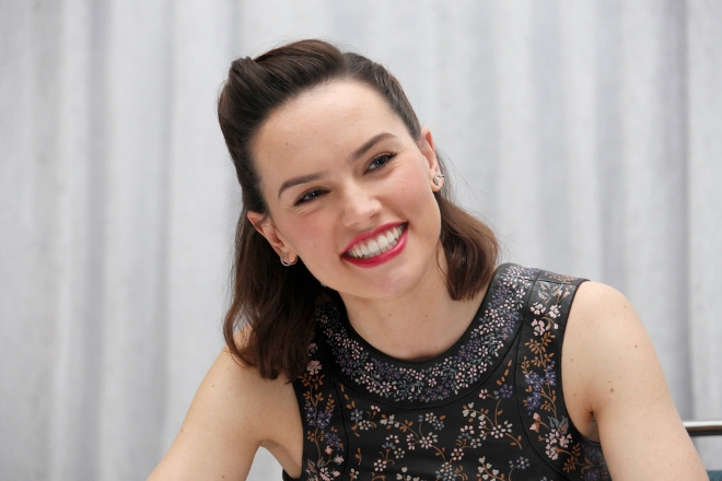 The actress Daisy Ridley