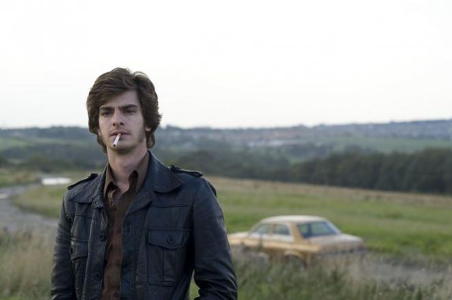 Andrew Garfield in the series Red Riding