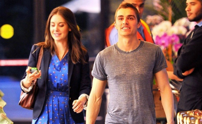 Dave Franco, the star of Now You See Me, and Alison Brie