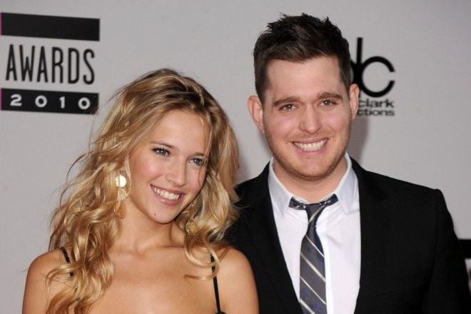 Luisana Lopilato and her husband Michael Bublé