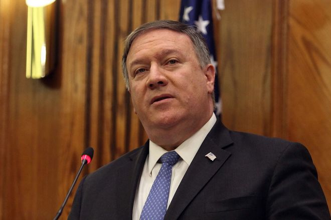 Mike Pompeo in 2018