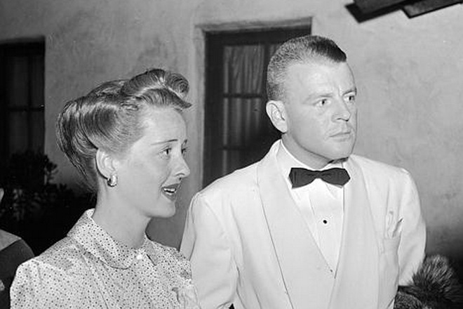 Bette Davis with her second husband, Arthur Farnsworth