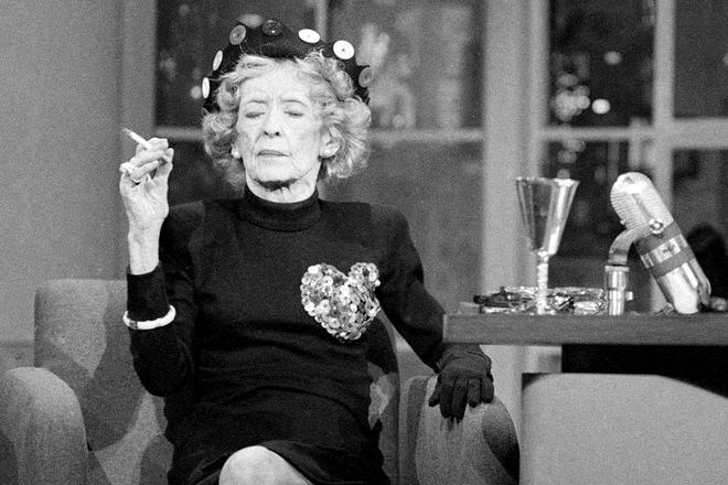 Bette Davis in older age