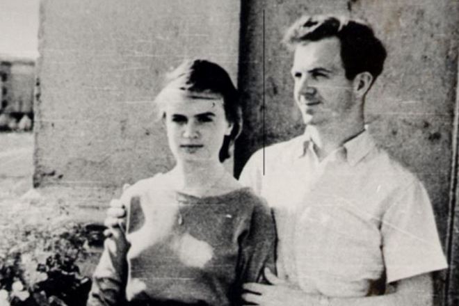 Lee Harvey Oswald and his wife, Marina