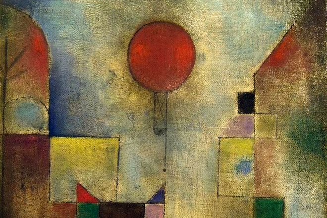Paul Klee's painting Red Balloon