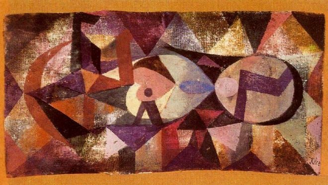 Painting by Paul Klee Ab ovo