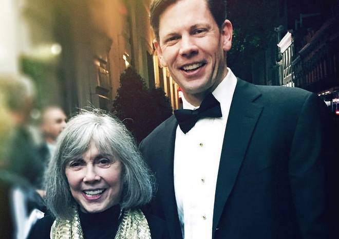 Anne Rice with her son Christopher