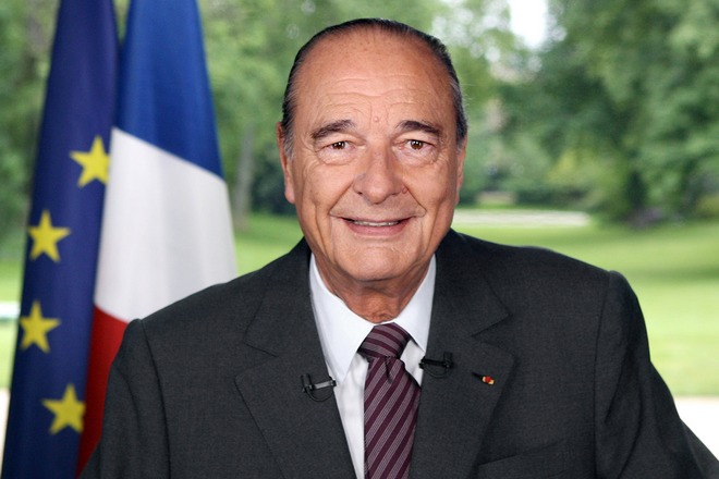 Jacques Chirac, the President of France