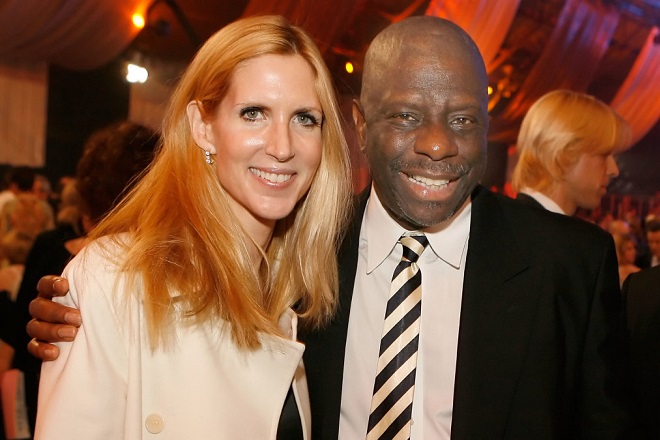 Ann Coulter with Jimmie “J.J.” Walker