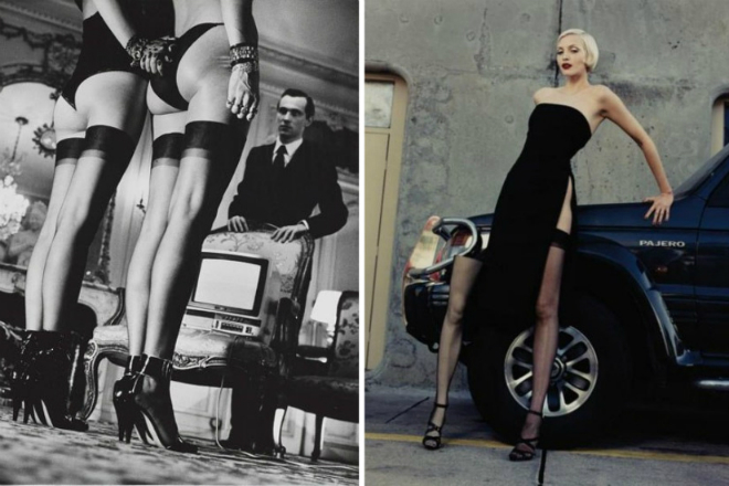 Provocative pictures by Helmut Newton