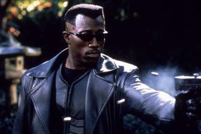 Wesley Snipes in the film Blade