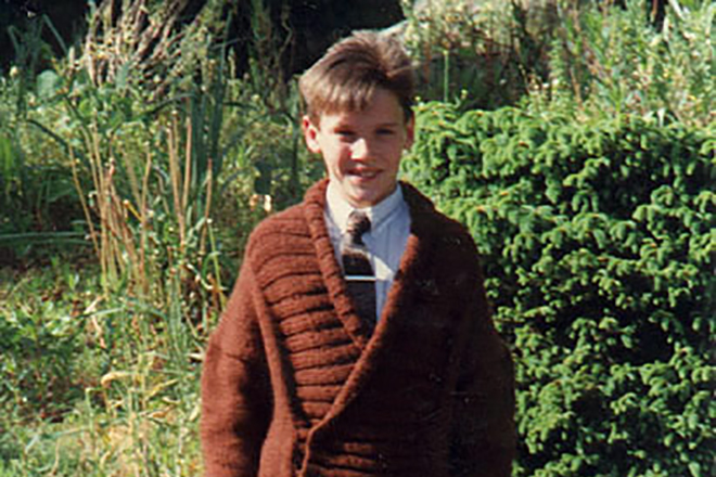Jonathan Rhys Meyers in his childhood