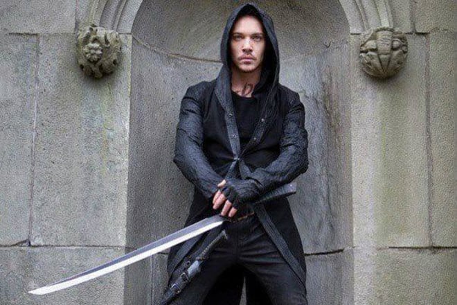 Jonathan Rhys Meyers in the film The Mortal Instruments: City of Bones