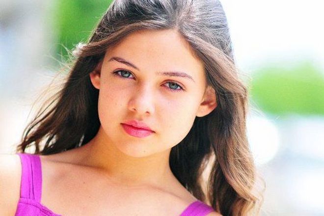 Danielle Campbell in her youth